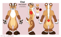 Chai's Official Fursuit Concept Art - 2015