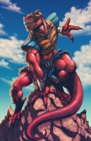 Genghis Rex by Fooray