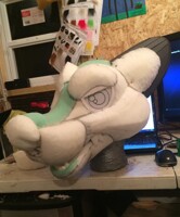 TOONY AFRICAN WILD DOG FOAM BASE