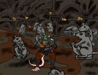 The Rat Queen(Dark Souls II TF) by wrathofautumn -- Fur Affinity [dot] net