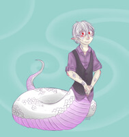 Little Albino Naga