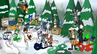 winter snow fun