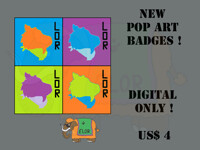 New Pop Art Badges ! 