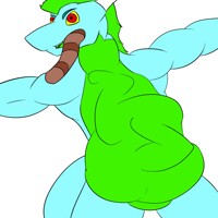 Mega Charizard Y vore (Shiny version) by MoonLightCarter -- Fur