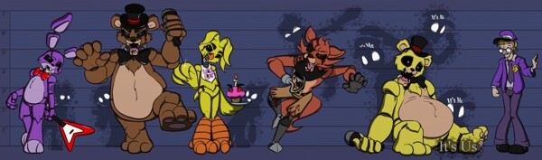 Freddy fazbear fanart by BlackDWhite -- Fur Affinity [dot] net