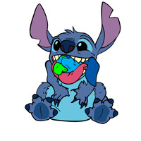 cartoon idea 002 : stitch