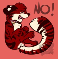 NO!! (Art by TheCluelessFox)