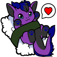 Dragon Fluff Roll by NeonSlushie