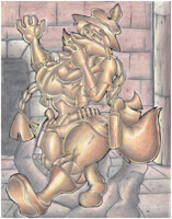 June Coyote Golden Curse Death.