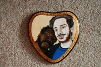 Small Heart Valentine's Day Plaque