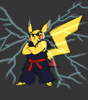 Pikachu Mishima