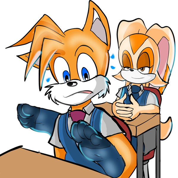 Tails foot problem by zuneycat.