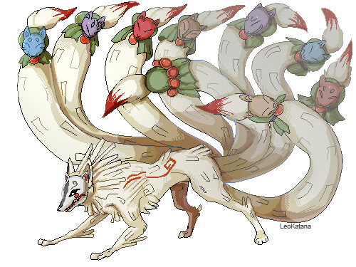 Amaterasu vs Ninetails  Amaterasu, Okami, Pokemon art