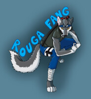 New Rouga Fang Badge