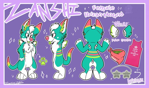 Sparkl - TBH sona ref ^^ by LaikoUwU -- Fur Affinity [dot] net