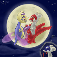 Meeting the moon goddess