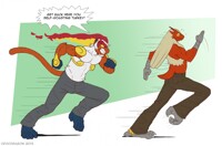 Run like hell!!!
