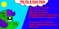 My OC Ponies Pie Fly and Cute Flute Bio
