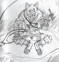 Sketch 47: Dark Souls 2 Duties of the Covenant of the Rat by Hassburg --  Fur Affinity [dot] net