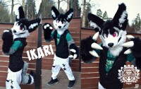 Fursuit - Ikari the monster fennec