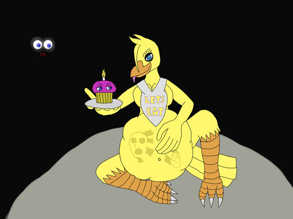 Withered Chica [FNAF] by -Lighth0use- -- Fur Affinity [dot] net