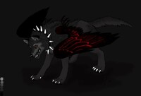 winged wolf