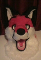 Salish fox head ((commission))
