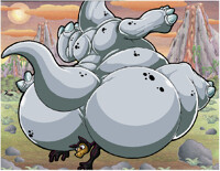 Time Travel. Big Bronto Butt.