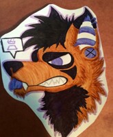 My fursona Jinx!!!