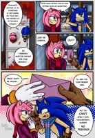 Halloween Sonamy 01 - The Addams Family by Celepom -- Fur Affinity [dot] net