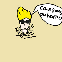 johnny bravo vs the sand Room