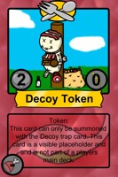 V Card Decoy Token