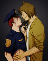 Commission for BinturongBoy: Elliot & Marco