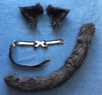 Black Maid Kitten Set