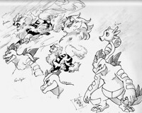 Random Pokemon Sketches