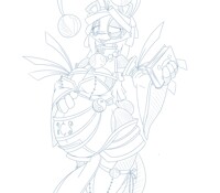 [Sketch] Spring Wo Nushi, The Childcaring one.