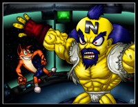 Crash:MOM Cortex final boss