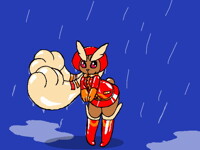 Rain can't stop my hop!
