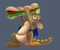 Fresh Pouch Sandwich! (color)