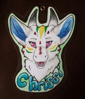 Cute badge for Chrissi [Commission]