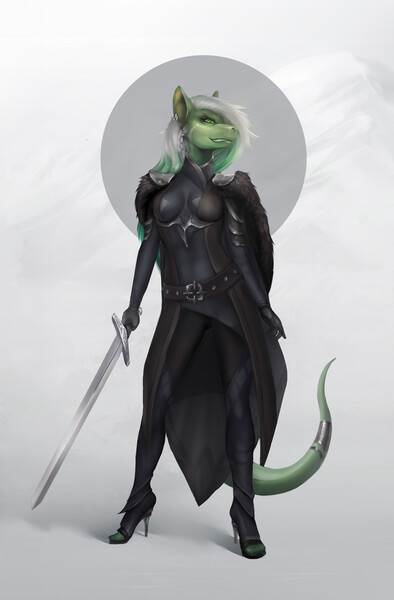 [C] Katthelizard [costume - dark hero] by akitary -- Fur Affinity [dot] net