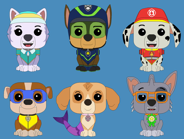 Paw patrol funko pop discount