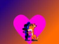 Dante and Syber showing their love again ^ω^ [G]