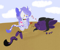 Sand burial~