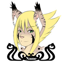 Lynx Adoptable - Badge+ Ref Sheet $15~