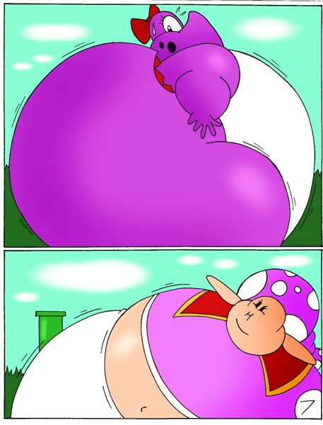 Purple M&M Overinflated (sticker) by Popperexpand -- Fur Affinity