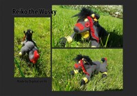 C: Reiko the wusky plush (new pictures)