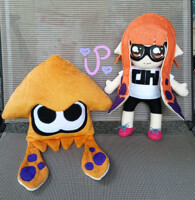 Splatoon Inkling Plushies FOR SALE