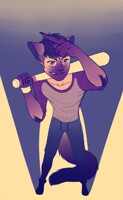 [old art] Batter Up