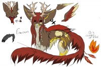 A draft of Cuchù refsheet